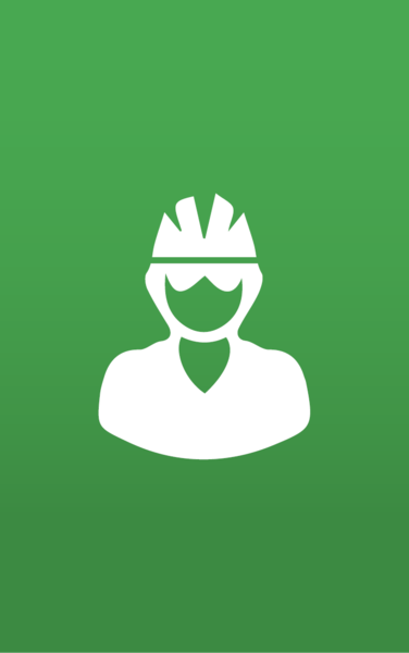 Symbol für Radfahrer | © Skirama Kronplatz