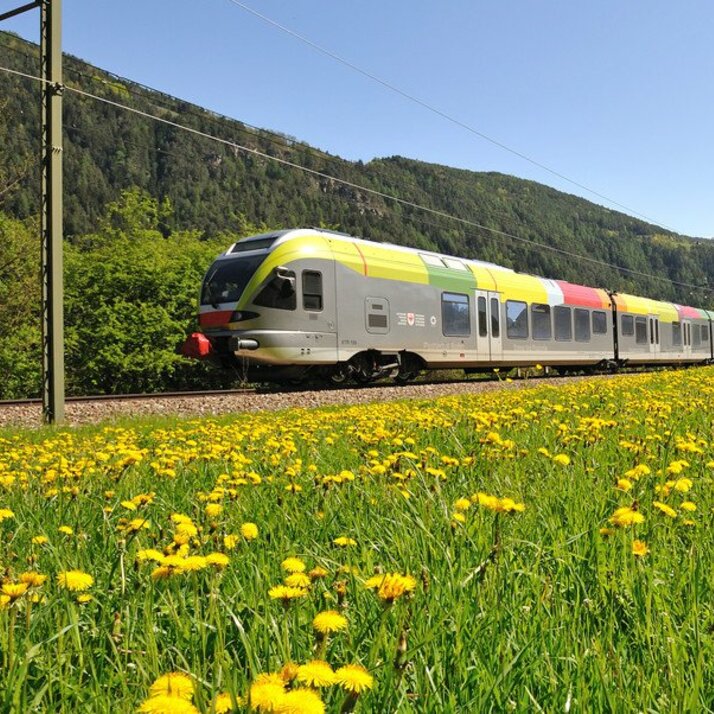 Die Pusterer Bahn im Sommer. | © IDM Südtirol