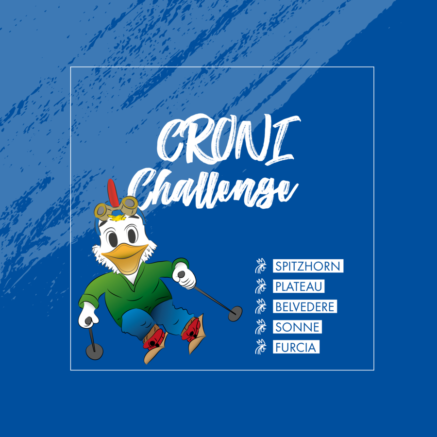 Grafik Croni Challenge | © Skirama Kronplatz