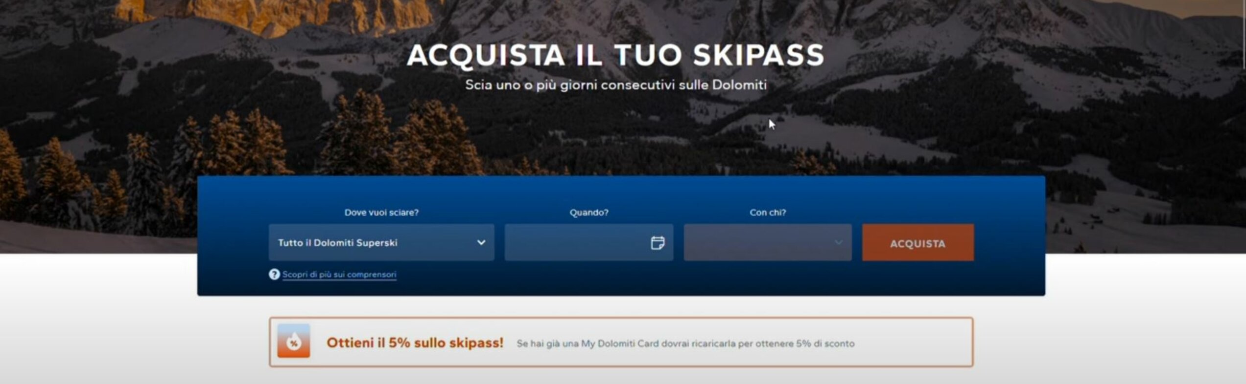Onlineshop Dolomiti Superski