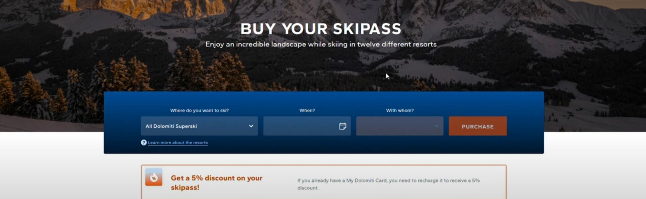 Onlineshop Dolomiti Superski