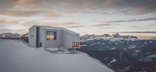 Das LUMEN Museum bei Sonenuntergang. | © Manuel Kottersteger