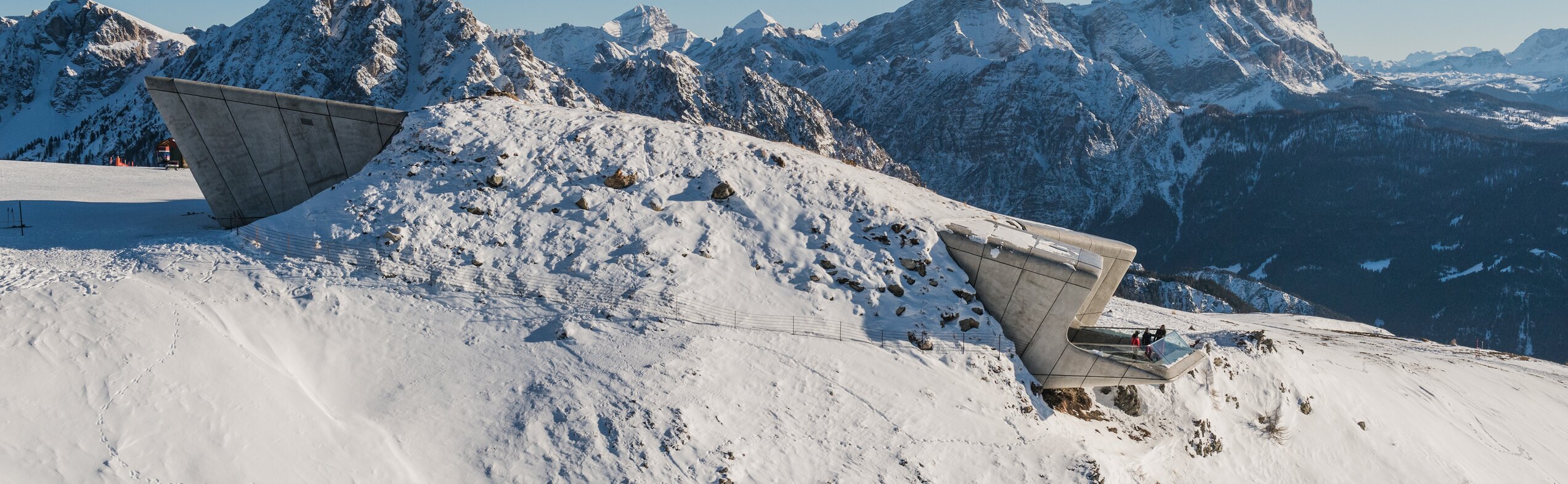 Die imposante Terrasse des MMM Corones. | © Harald Wisthaler